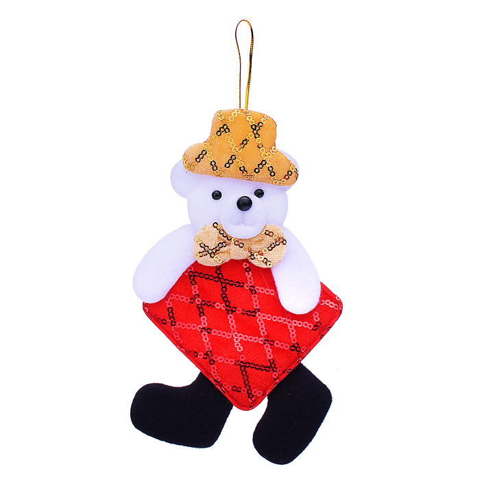 Новогоднее украшение S2317 "Яркий праздник" в пакете