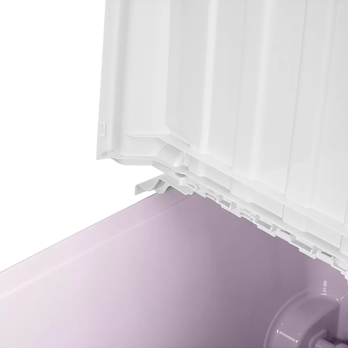 Фото к товару Ящик для игрушек на колесах 66,5л, 685х395х385мм (Розовый) Ящик для игрушек на колесах 66,5л, 685х395х385мм (Розовый)