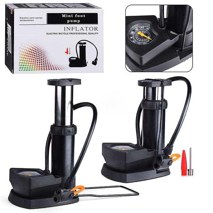 Насос 00-6051 ножной, 10 атм (160psi) Насос 00-6051 ножной, 10 атм (160psi)