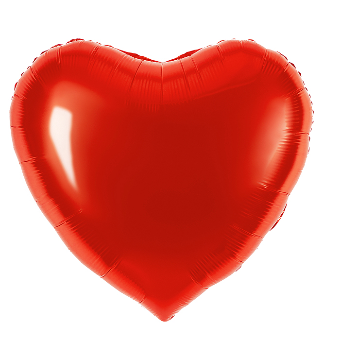 Шар (40''/102 см) Сердце, Красный, 1 шт. в уп. Шар (40''/102 см) Сердце, Красный, 1 шт. в уп.