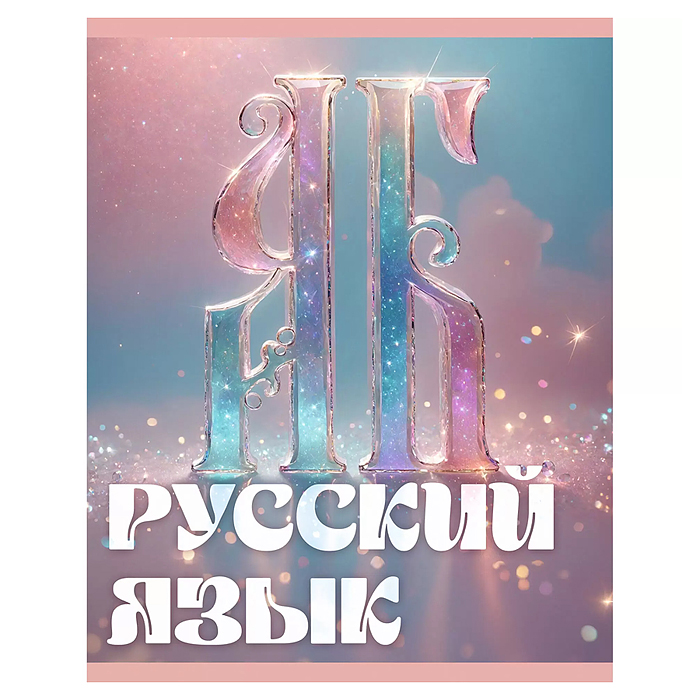 Тетрадь 48л. линия "Сияние" Русский язык