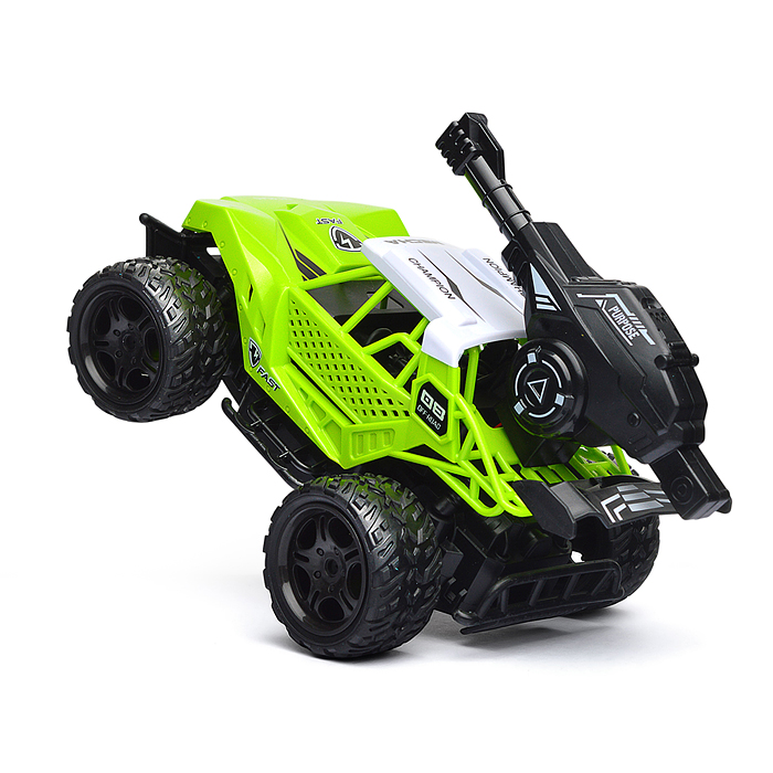 Машина SBY169-1 с водяной пушкой, р/у, цвет ярко-красный, 27 MGz, в коробке