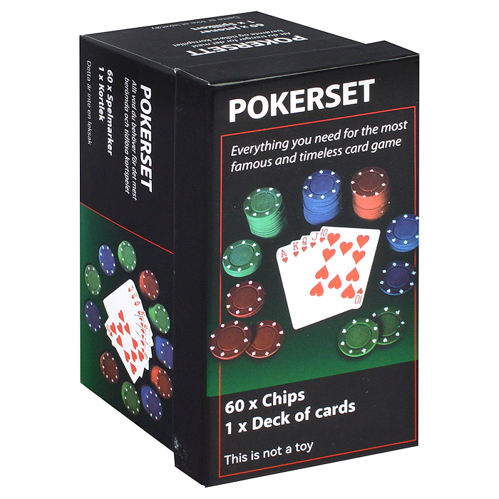 Фото к товару Набор для игры в покер (60 фишек) Набор для игры в покер (60 фишек)