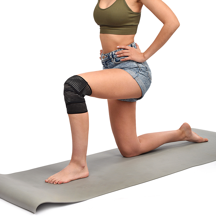 Фото к товару Бандаж-лента 33-0019 на коленный сустав Бандаж-лента 33-0019 на коленный сустав