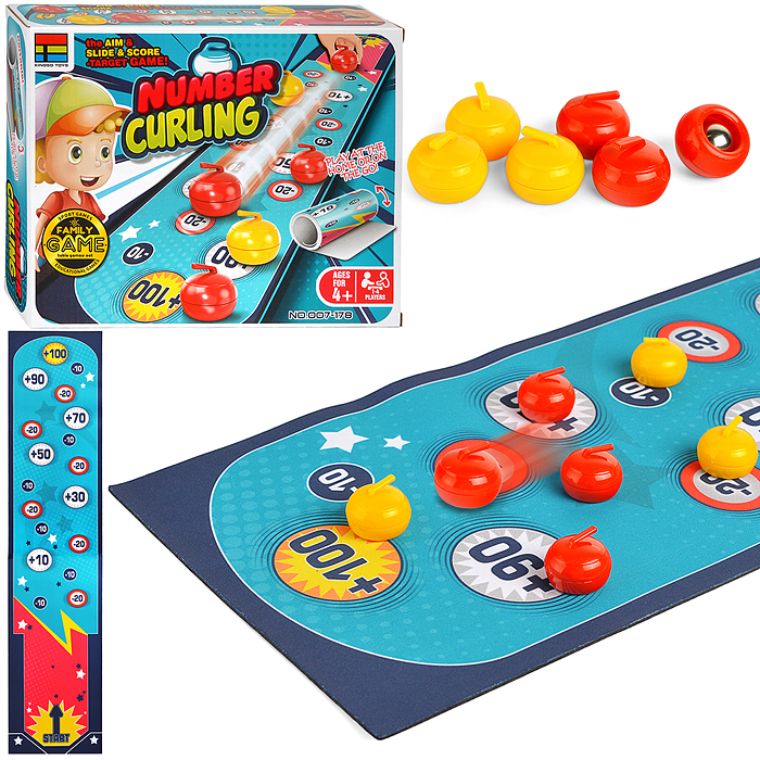 Настольная игра "Керлинг" 007-178 в коробке