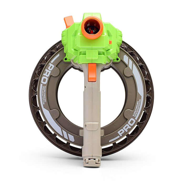 Бластер FJ9015 "Ярость" с мягкими пулями. в коробке