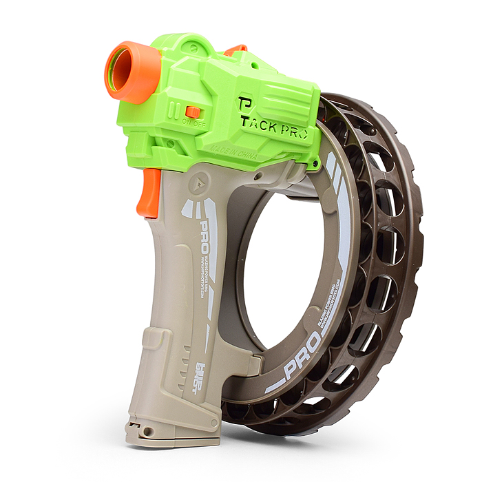 Бластер FJ9015 "Ярость" с мягкими пулями. в коробке