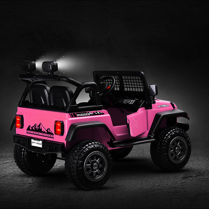 Фото к товару Электромобиль детский NEL-618 "Городской внедорожник" (цвет розовый) Электромобиль детский NEL-618 "Городской внедорожник" (цвет розовый)