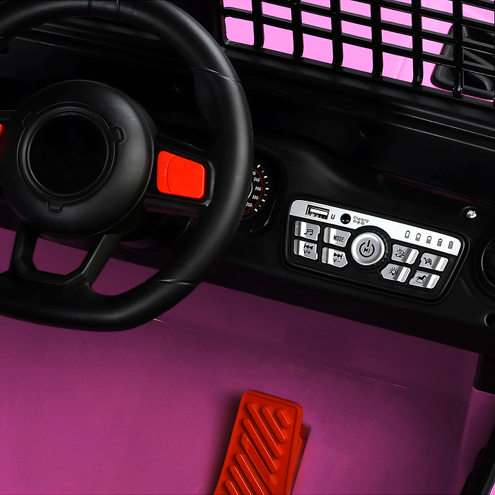 Фото к товару Электромобиль детский NEL-618 "Городской внедорожник" (цвет розовый) Электромобиль детский NEL-618 "Городской внедорожник" (цвет розовый)