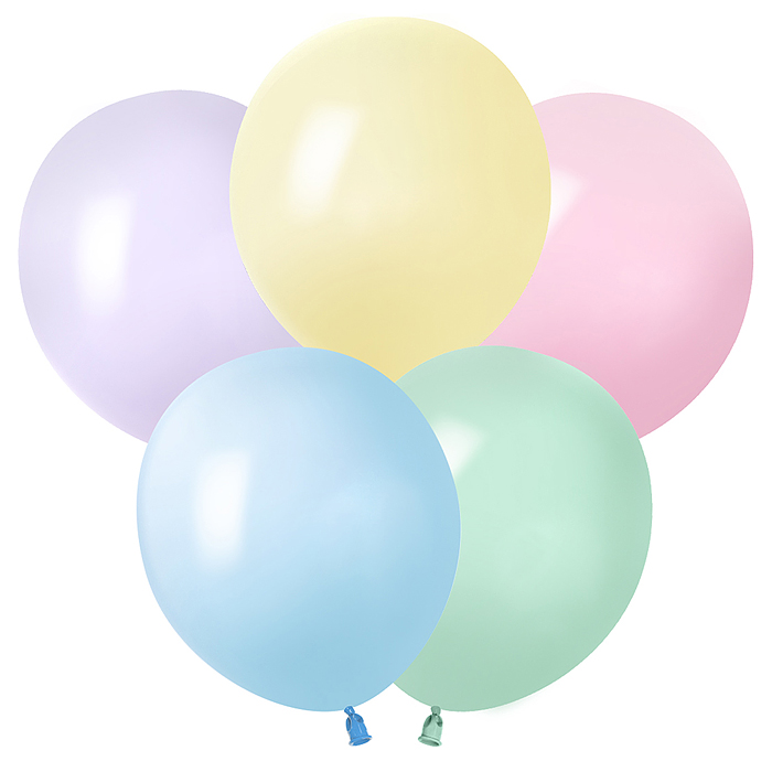 Шар (10''/25 см) Ассорти, макарунс, 100 шт. Шар (10''/25 см) Ассорти, макарунс, 100 шт.