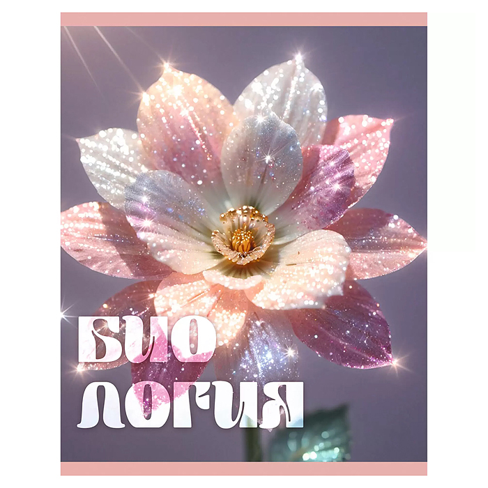 Тетрадь 48л. клетка "Сияние" Биология