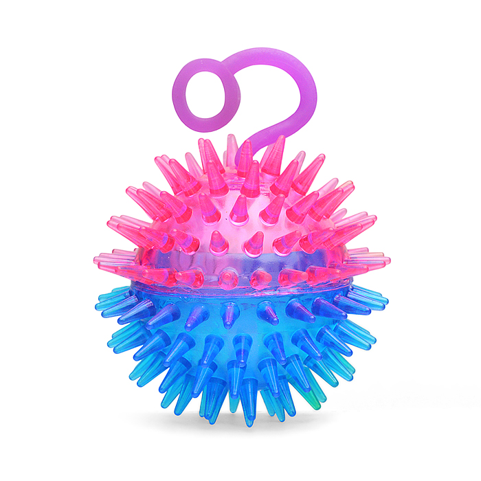 Фото к товару Мяч-ёж 00-6459 "Цветное развлечение" (6,5 см.) в коробке Мяч-ёж 00-6459 "Цветное развлечение" (6,5 см.) в коробке