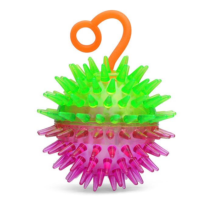 Фото к товару Мяч-ёж 00-6459 "Цветное развлечение" (6,5 см.) в коробке Мяч-ёж 00-6459 "Цветное развлечение" (6,5 см.) в коробке