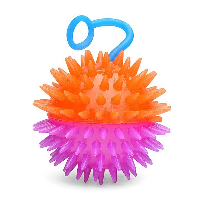 Игрушка-пищалка 00-6460 "Цветные половинки" (6,5 см) в коробке