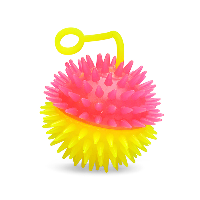 Игрушка-пищалка 00-6460 "Цветные половинки" (6,5 см) в коробке