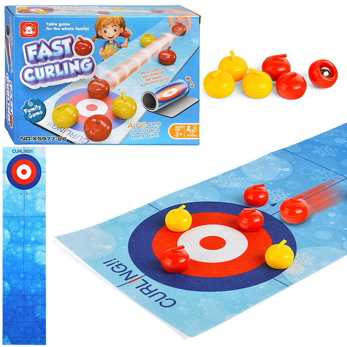 Настольная игра "Керлинг" XS977-86 в коробке