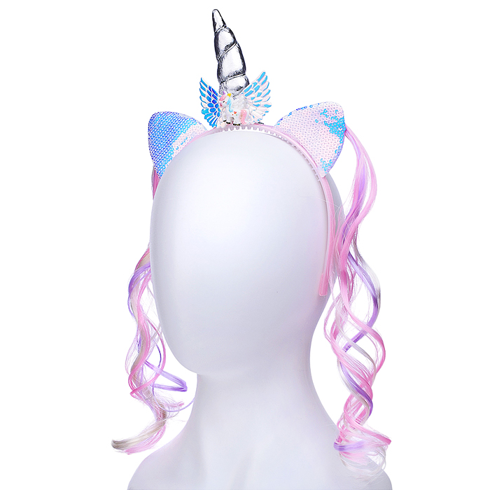 Ободок карнавальный S2320 "Единорог" в пакете Ободок карнавальный S2320 "Единорог" в пакете