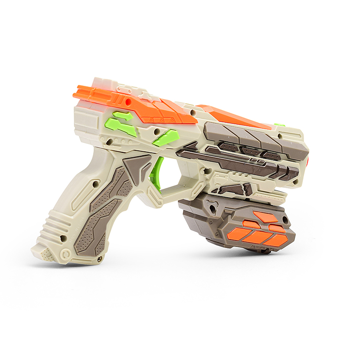 Фото к товару Бластер FJ9003 "Точно в цель" с мягкими пулями, в коробке Бластер FJ9003 "Точно в цель" с мягкими пулями, в коробке