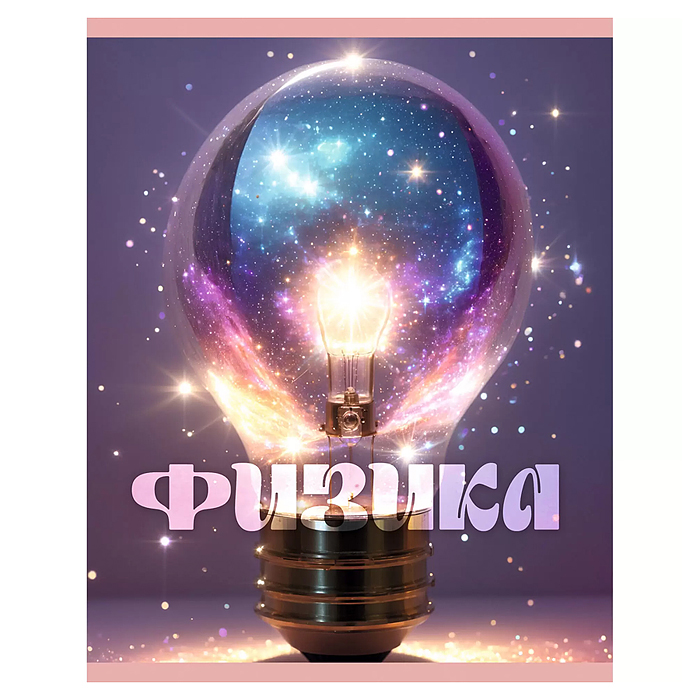 Тетрадь 48л. клетка "Сияние" Физика