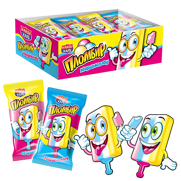 Маршмеллоу "Пломбир" 14гр (24шт)