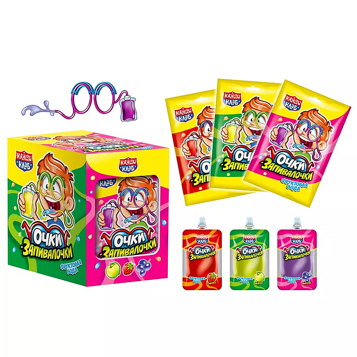 Фруктовая вода "Очки-Запивалочки" 30мл (12шт)
