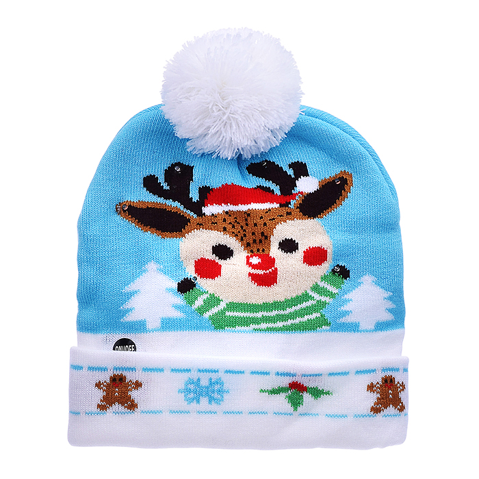Шапка 00-6846 "Олень рождественский"