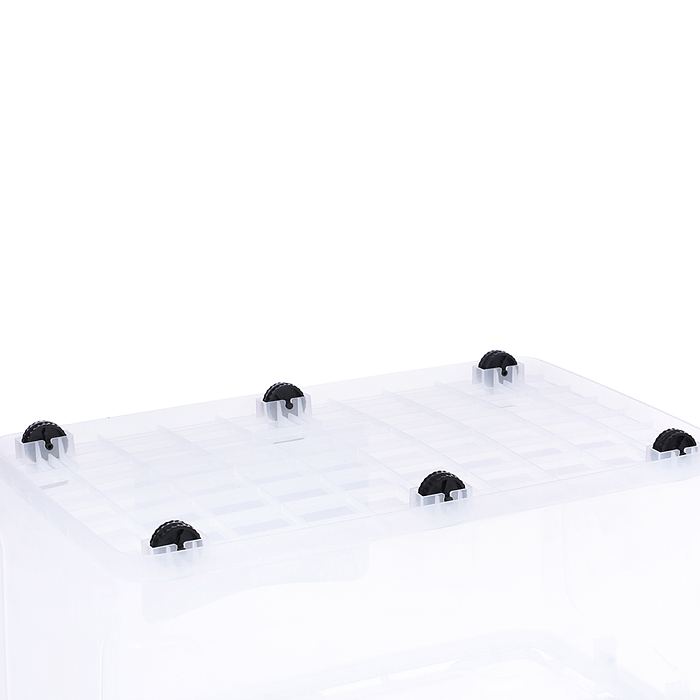 Контейнер 7 (50 л), прозрачный / черный 