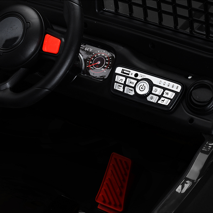 Электромобиль детский NEL-618 "Городской внедорожник" (цвет черный)