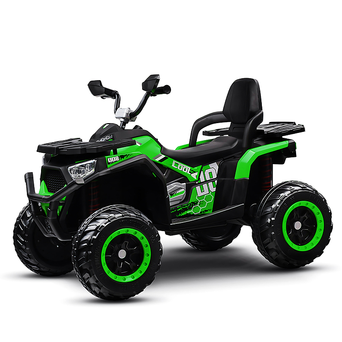 Электромобиль детский NEL-007 "Квадроцикл" (цвет черно-зеленый)