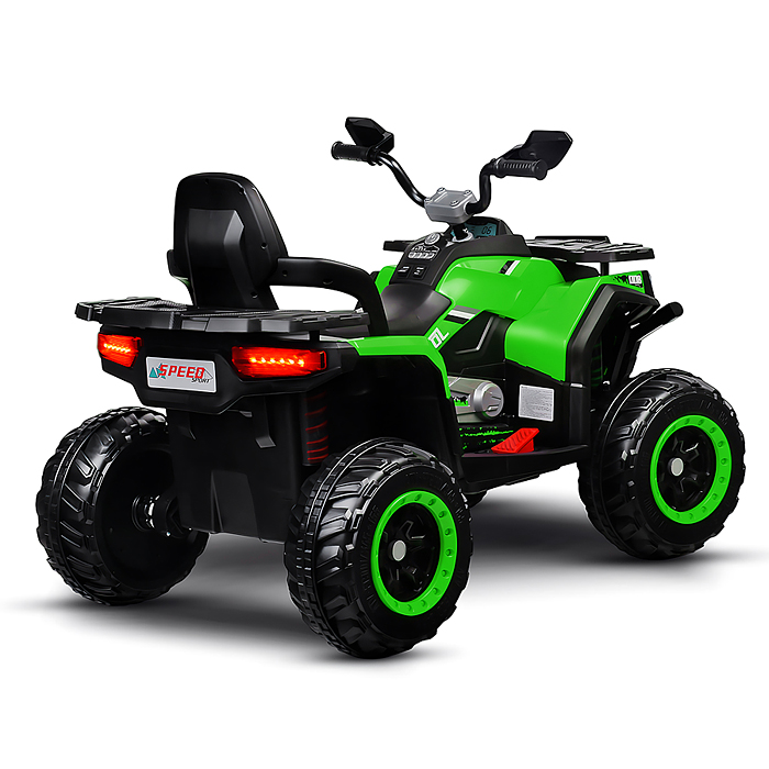 Электромобиль детский NEL-007 "Квадроцикл" (цвет черно-зеленый)