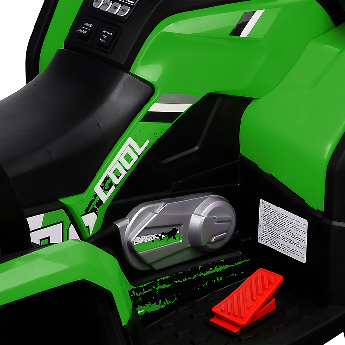 Электромобиль детский NEL-007 "Квадроцикл" (цвет черно-зеленый)