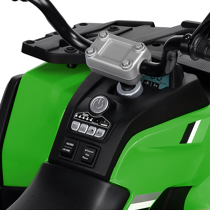 Электромобиль детский NEL-007 "Квадроцикл" (цвет черно-зеленый)