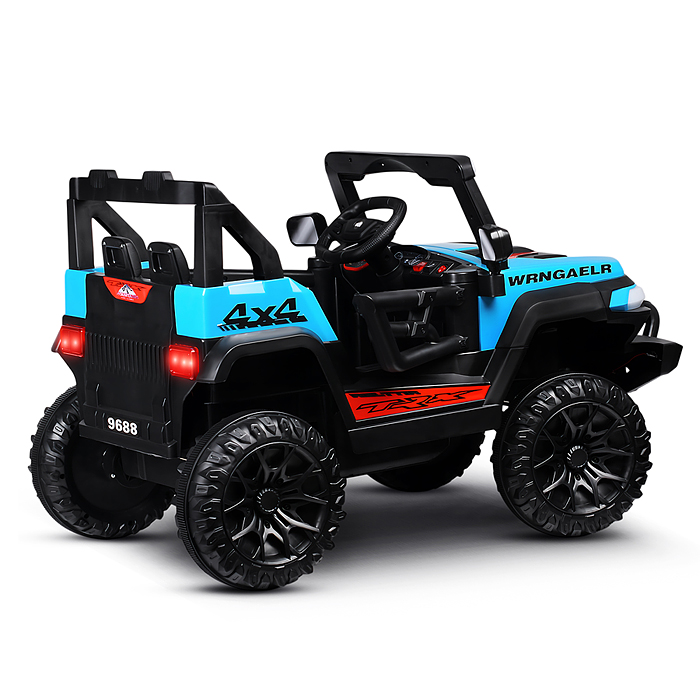 Электромобиль детский SYB-9688 "Крутой внедорожник"(цвет синий)