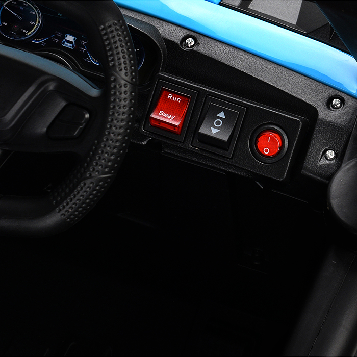 Электромобиль детский SYB-9688 "Крутой внедорожник"(цвет синий)