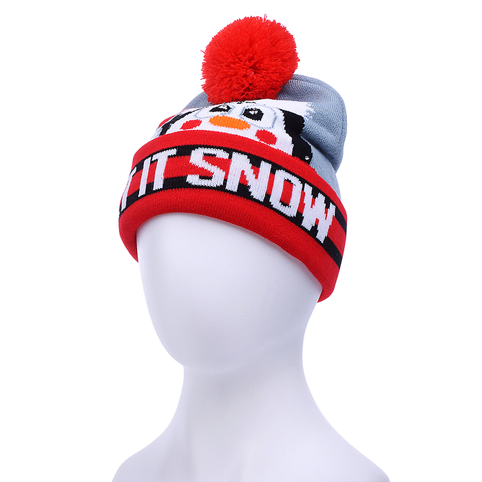 Шапка 00-6851 "Новогодний пингвин"