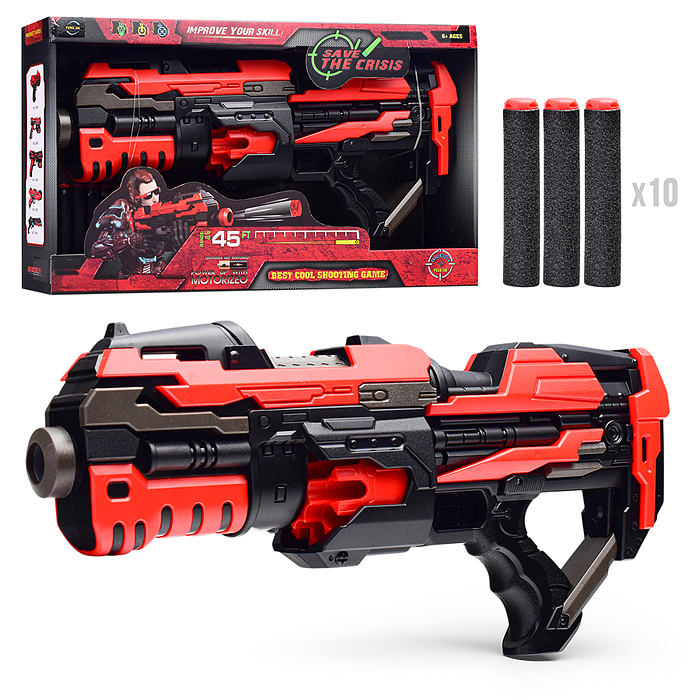 Бластер FJ822 "Штурмовая атака" с мягкими пулями, в коробке