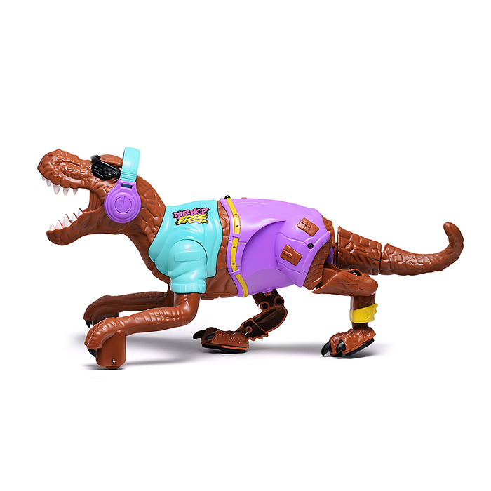Фото к товару Динозавр UT0251 "Хип хоп" р/у (ходит, распыляет пар) в коробке Динозавр UT0251 "Хип хоп" р/у (ходит, распыляет пар) в коробке