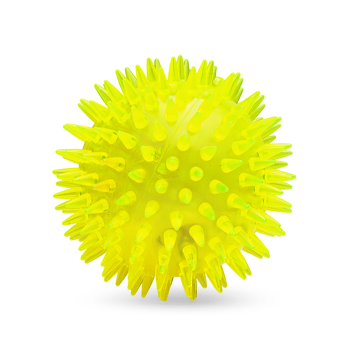 Игрушка-пищалка 00-6467 "Неоновый цвет-2" (8,5 см) в коробк