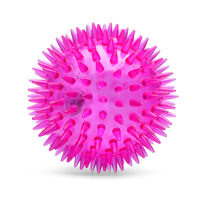 Игрушка-пищалка 00-6467 "Неоновый цвет-2" (8,5 см) в коробк