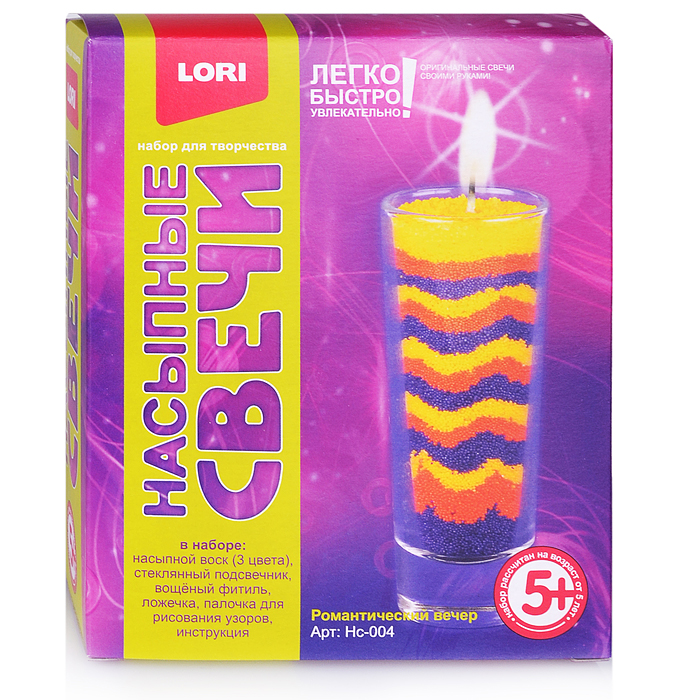 Насыпные свечи "Романтический вечер" Насыпные свечи "Романтический вечер"