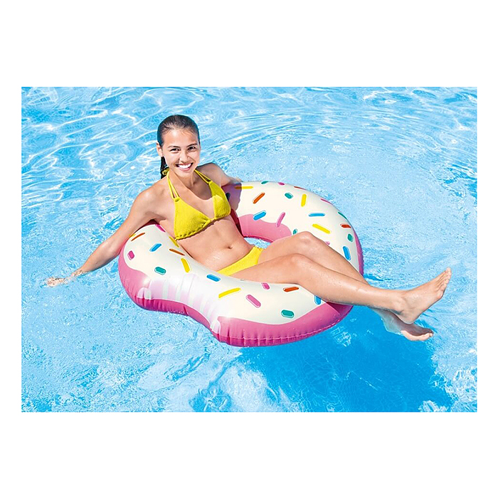 Фото к товару Круг для плавания «Пончик» 94 х 23 см, от 9 лет 56265NP INTEX Круг для плавания «Пончик» 94 х 23 см, от 9 лет 56265NP INTEX