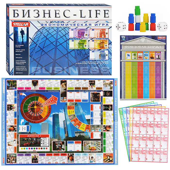 Настольная игра Бизнес-Life №22 Настольная игра Бизнес-Life №22