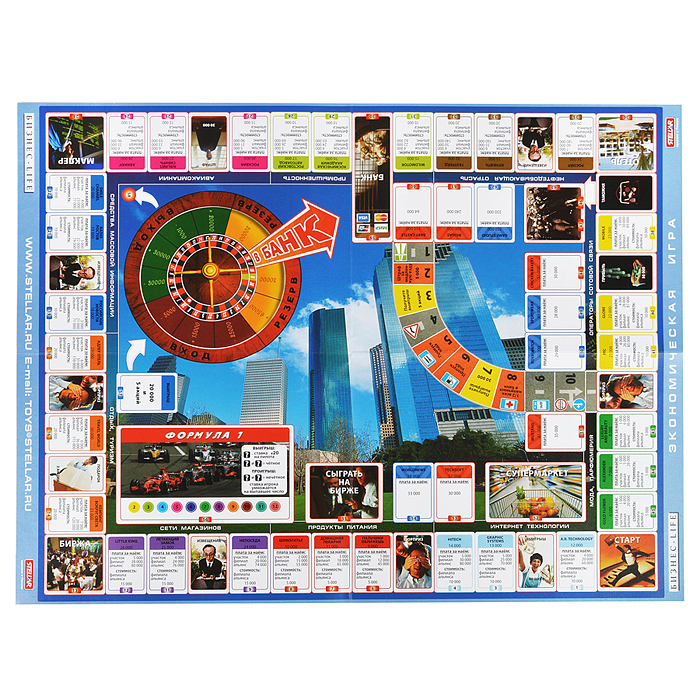 Фото к товару Настольная игра Бизнес-Life №22 Настольная игра Бизнес-Life №22