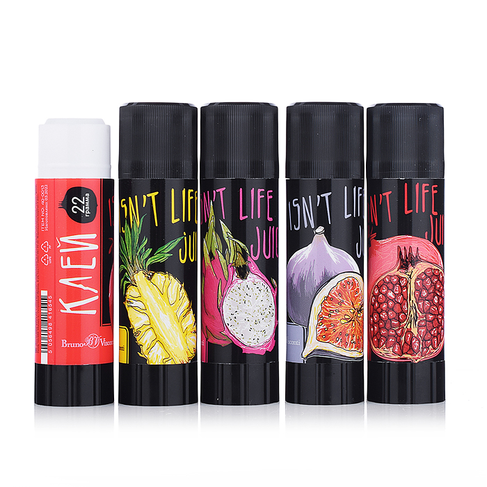 Клей канцелярский "Juicy" 22 г Клей канцелярский "Juicy" 22 г