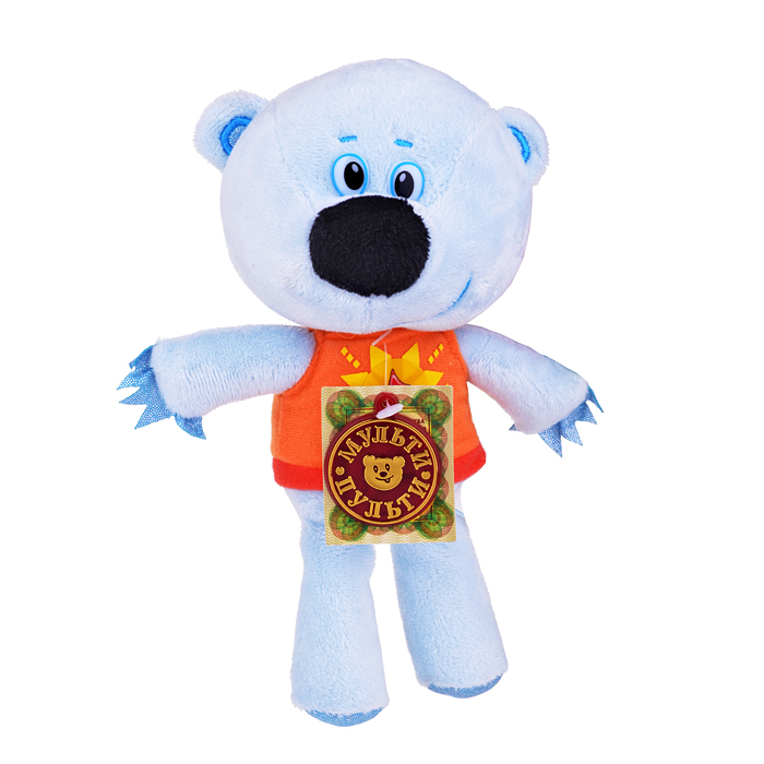 Медвежонок Белая тучка, 20см. озвуч.