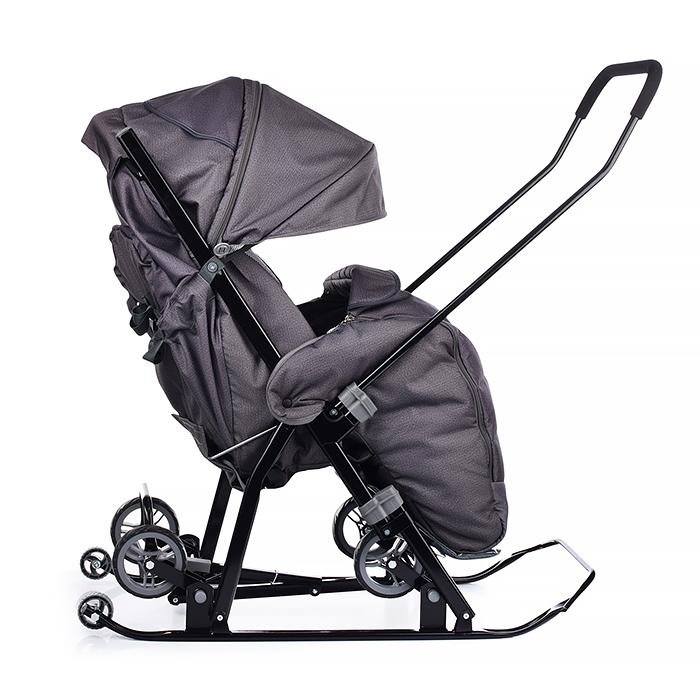 Фото к товару Санки-коляска Кидс 3-2С (серебро) Санки-коляска Кидс 3-2С (серебро)