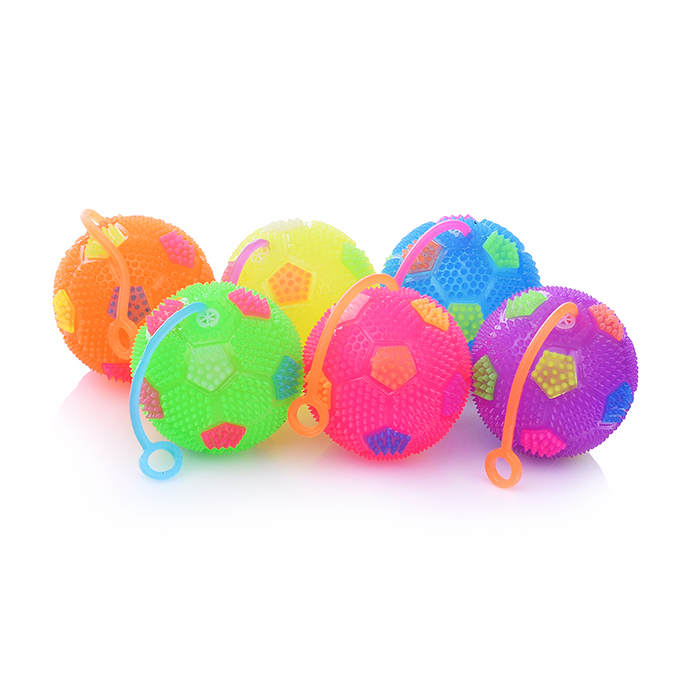 Фото к товару Мяч-ежик 00-1172 "Веселые кружочки" со светом, (6,5см) в коробке Мяч-ежик 00-1172 "Веселые кружочки" со светом, (6,5см) в коробке