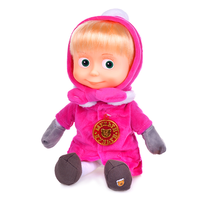 Мягкая игрушка "Маша" 29см. "Маша и Медведь" в зимней одежде (пласт. лицо) Мягкая игрушка "Маша" 29см. "Маша и Медведь" в зимней одежде (пласт. лицо)