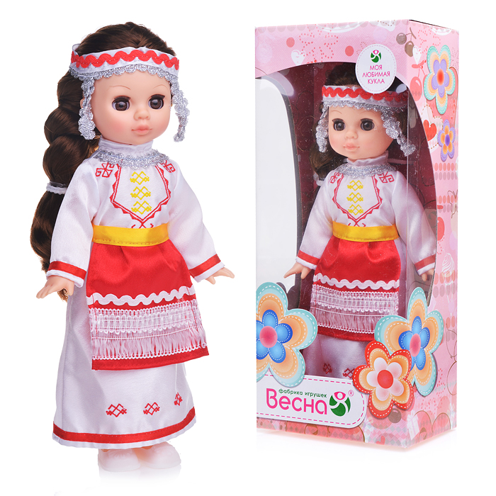 Кукла Эля в Чувашском костюме