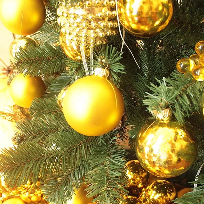 Фото к товару Ель искусственная "Nicolle" с шишками 1.55 м Ель искусственная "Nicolle" с шишками 1.55 м